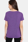 Rosaline Mystic Town Knit Cotton Top (Pack of 2) - Red Purple — thumbnail 9